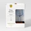 16.91oz 4pk Stemmed Wine Glass Set Blue - Threshold™: Luxury Glassware, Hand Wash, Cold Beverages, 9.29" Height - 4 of 4