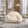 CENGHU Bean Bag Chair, Lazy Long Hair Sofa Bean Bag Chair for Adults/Kids,Bean Bag Chairs with filler inclulded for Living Room Bedroom - image 3 of 4