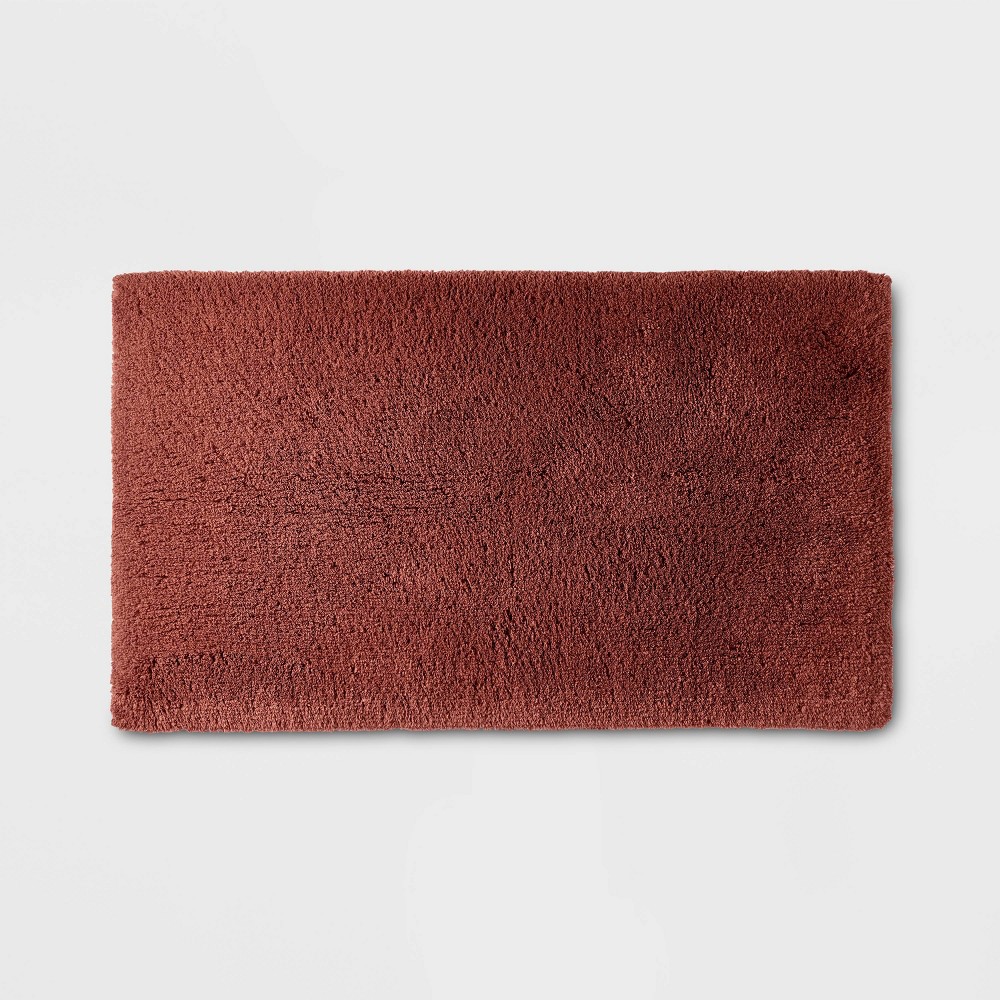 21inx34in Ultra Soft Tufted Bath Rug Clay - Casaluna™