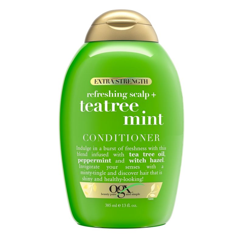 OGX Extra Strength Refreshing Scalp + Tea Tree Mint Conditioner  - 13 fl oz, 1 of 13
