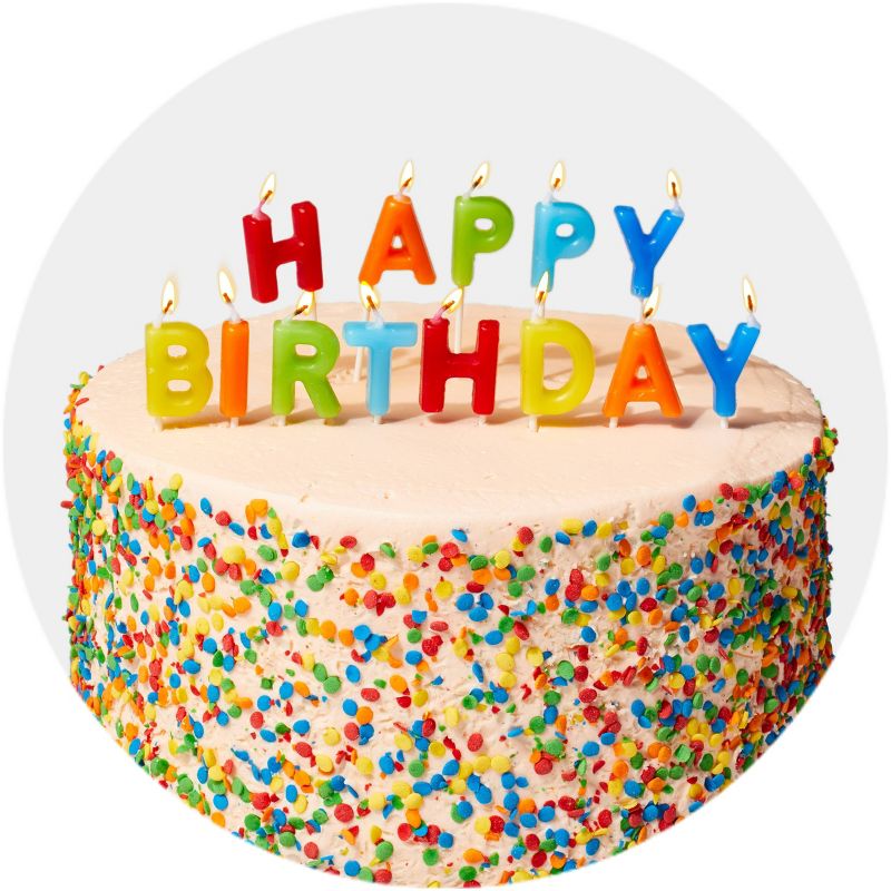 13ct Happy Birthday Pick Birthday Candle - Spritz&#8482;, 2 of 6