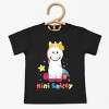 The Juniper Shop Mini Smiley Unicorn Distressed Toddler Short Sleeve Tee - 2 of 4