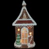 Northlight LED Lighted Gingerbread House with Christmas Tree and Candy Cane - 18.5" - image 3 of 4