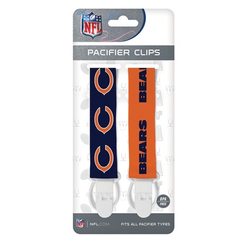 Babyfanatic Officially Licensed Unisex Pacifier Clip 2-pack - Nfl Chicago  Bears - Officially Licensed Baby Apparel : Target