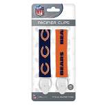 BabyFanatic Officially Licensed Unisex Pacifier Clip 2-Pack - NFL Chicago Bears - Officially Licensed Baby Apparel