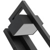 Black Outdoor Wall Lights Modern Exterior Lighting Fixtures, 3000K Integrated LED Outdoor Wall Sconce Lighting - 3 of 4