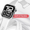 Vena 3 Pack For Apple Watch Band Series 10 42mm, Apple Watch Band Series 7 41mm Band Series 9 Series 8, Silicone Sport Strap For 40mm iWatch - 4 of 4