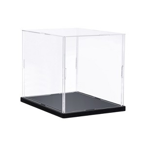 Unique Bargains Acrylic Self-Assembly Dustproof Protection Collectibles Display Box - 1 of 3