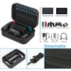 iMountek Portable Deluxe Carrying Case for Nintendo Switch Protected Travel Case w/ Rubberized Handle Shoulder Strap Black - 3 of 4