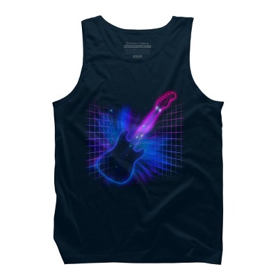 Men's Design By Humans Retro Rock By NeonDreamDesigns Tank Top