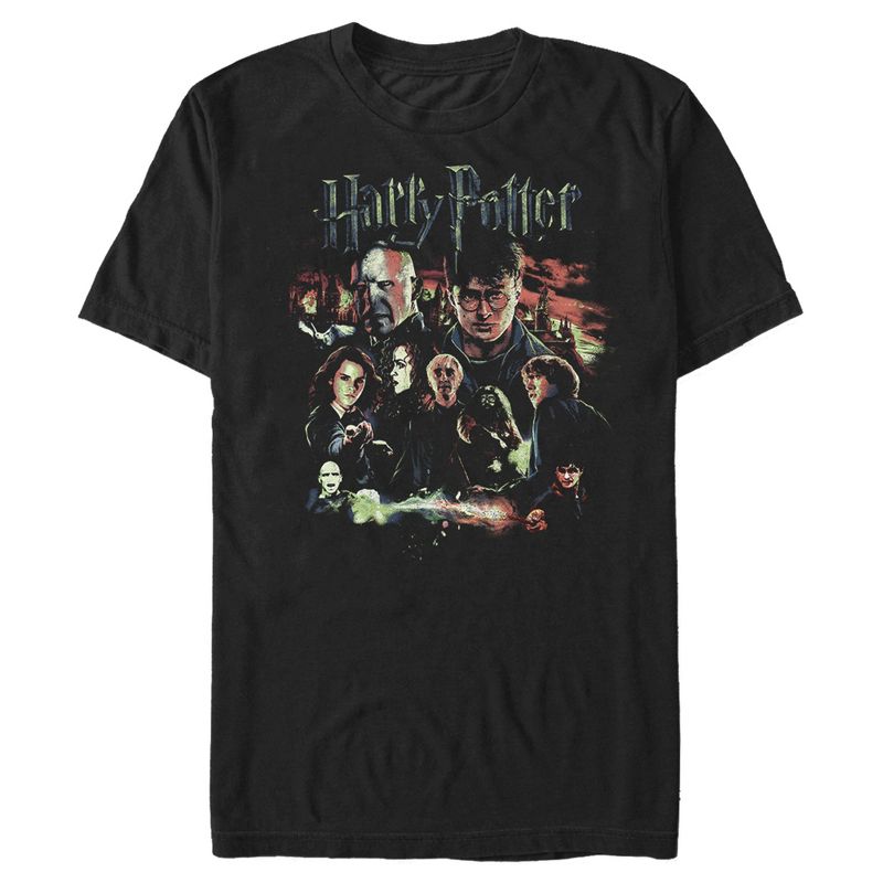 Men's Harry Potter Character Group Shot T-Shirt, 1 of 6