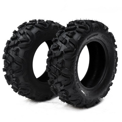 Garvee 26x9-12 ATV/UTV Tires 26x9x12 6PR TL All-Terrain Tires, Set of 2