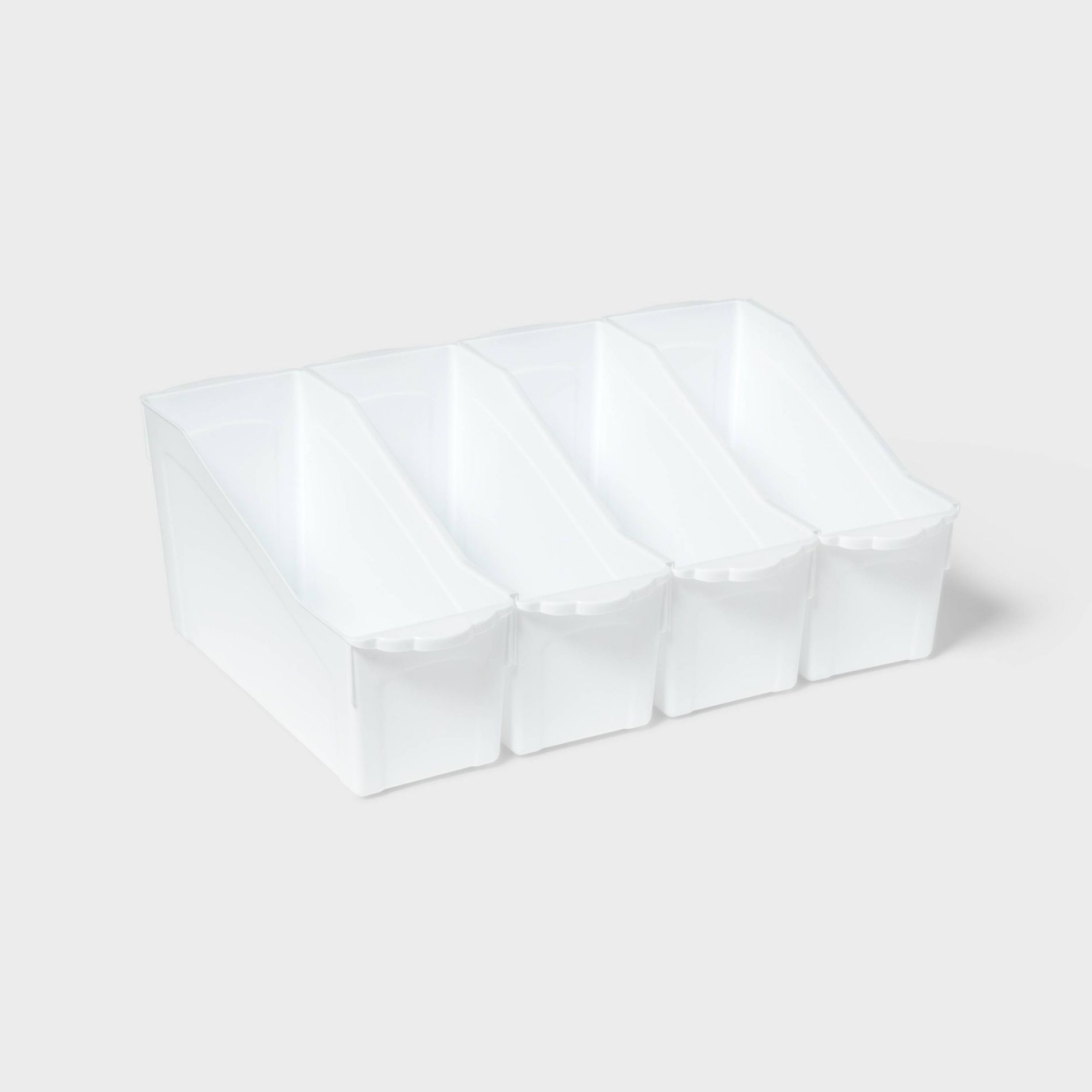 Book Storage Bins White 4ct, Teacher Supplies - up&up™