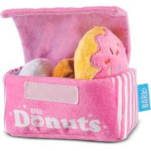 Barkbox Dog Toys ¨C Barker¡¯s Dozen Donuts Plush 4 in 1 Multi Part Interactive Dog Toy for Dogs & Puppies ¨C Small - 1 of 1