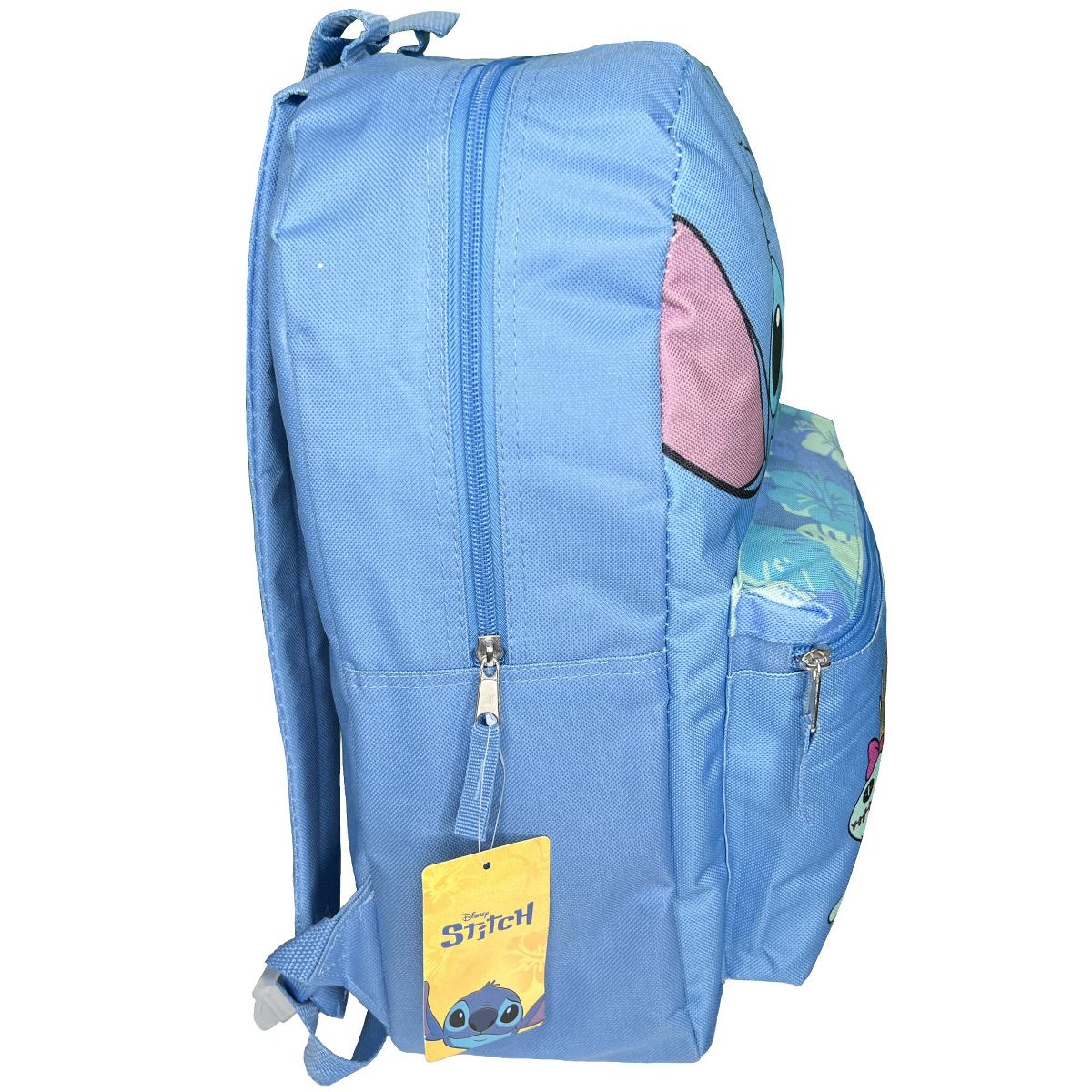 Blue Lilo and Stitch Nylon School Backpack 16" Bookbag for Girls & Boys - thumbnail 3