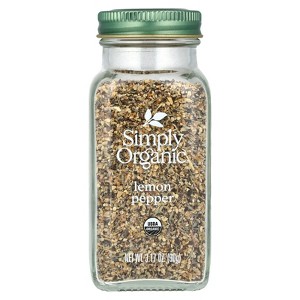 Simply Organic Lemon Pepper, 3.17 oz (90 g) - 1 of 2