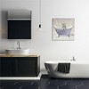 Stupell Industries Purple Damask Claw Foot Tub Bathroom, 24" x 24" - 2 of 4
