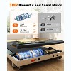 DeerRun 16*43 Inch Run Belt 3 in 1 3.0HP Powerful and Quiet Under Desk Treadmill, 300 lbs Capacity - 3 of 4