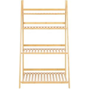 Faisal 4 Tier Ladder Shelf - Natural - Safavieh - 1 of 4