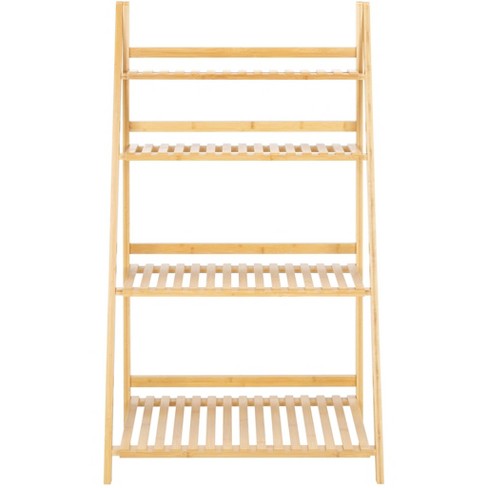 Faisal 4 Tier Ladder Shelf - Natural - Safavieh - image 1 of 4