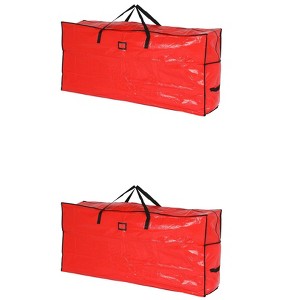 REGALWOVEN Christmas Tree Storage Bags Moving Bags with Handles for Clothes, Closet Organizers and Storage 2 Pcs - 1 of 4