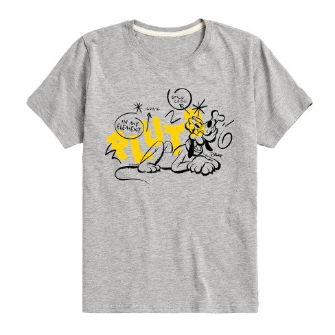 Boys' - Disney - Pluto Streetwear Short Sleeve Graphic T-Shirt - image 1 of 4