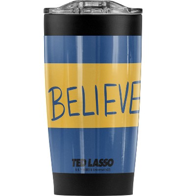 Ted Lasso Ted Lasso Believe Sign Steel Tumbler 20oz Coffee Travel Mug