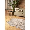Luxe Gordon Faux Sheepskin Quattro Rug | 4'x6' - 4 of 4