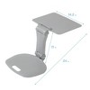 ECR4Kids The Surf Folding Portable Lap Desk - 2 of 4