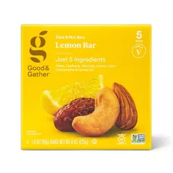 Lemon Nutrition Bars - 5ct - Good & Gather™