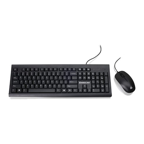 IOGEAR Spill-Resistant Keyboard/Mouse C GKM513B - image 1 of 4