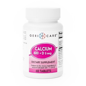 Geri-Care Calcium Tablet 747-06-GCP 1 Bottle,  60 per Bottle - 1 of 1