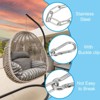 Unique Bargains Stainless Steel Outdoor Furniture Accessories Fitness Hammock Swing Chair Hanging Chains 2 Pcs - 3 of 4