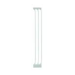 Bindaboo B1127 Baby Pet Safety Gate 7 Inch Wide Steel Gate Extension for Wide Doors, Stairs, Hallways, and Large Entryways, White, Set of 1