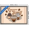 Trends International Pusheen: Patisserie - Espresso Yourself Framed Wall Poster Prints - 3 of 4