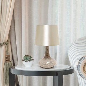 Creekwood Home 14.17" Patchwork Crystal Glass Table Lamp - 1 of 4