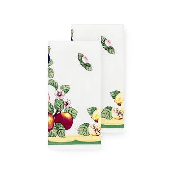 C&f Home Noel Garland Embroidered Waffle Weave Kitchen Towel : Target
