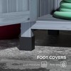 VYNXARIA  Potting Bench ¨C Stylish Outdoor Wooden Table with Storage Cabinet & Galvanized Top! - 3 of 4