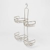 Hose Round Wire Shower Caddy Silver - Made By Design