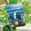 Seaside Escape Summer House Flag Nautical 28" x 40" Briarwood Lane - 4 of 4