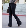 Women's High Rise Flare Jeans - ZENANA - 2 of 3
