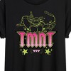 Women's - Teenage Mutant Ninja Turtles - Y2k Oversized Graphic T-Shirt - 2 of 4