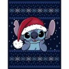 Men's Lilo & Stitch Santa Hat Ugly Sweater Pull Over Hoodie - 2 of 4