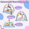 Skirfy 4 IN 1 Baby Activity Play Mat with 20 Balls, 5 Detachable Sound Toys, Baby Sensory Mat for for Toddler Infant, Newborn Gift for Boys and Girls - 3 of 4