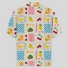 Men's Fruit Print Short Sleeve Button-Down Shirt - Cream - 2 of 3