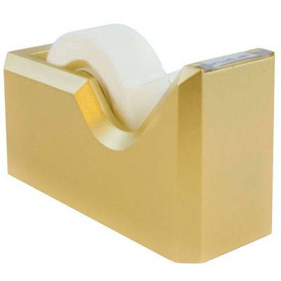 JAM Paper Colorful Desk Tape Dispensers - Gold