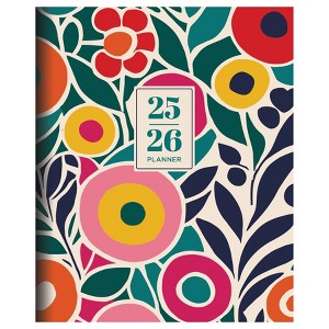 TF Publishing July 2025 - June 2026 Charming Flowers Large Monthly Planner - 1 of 4