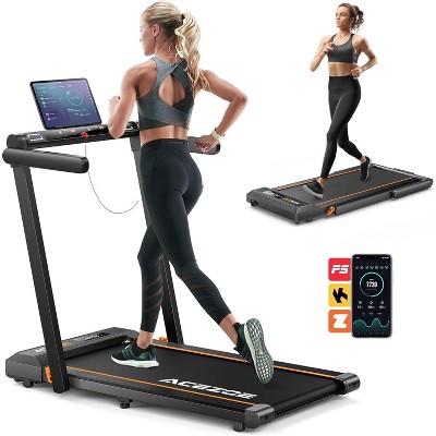 LLHZSY 2 in 1 Foldable Treadmill for Home