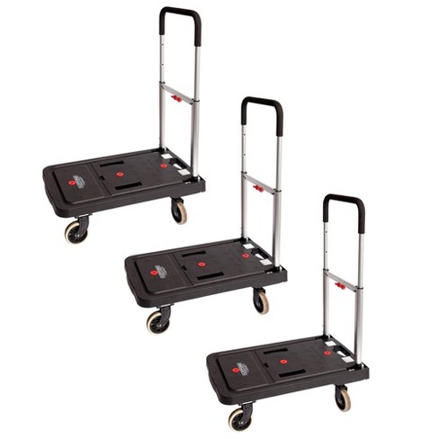 Magna Cart Ff 4 Rubber 360-degree Rotating Wheel Easy Folding Platform ...