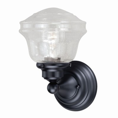 Mid-Century Bronze 7" Dimmable Direct Wired Vanity Light